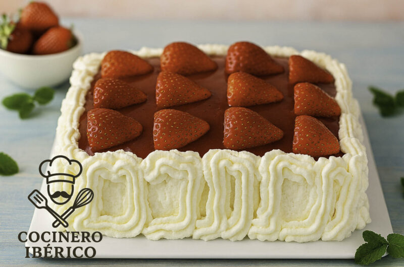 Tarta de fresas con nata (1)